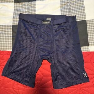 Savage X Fenty Dark Blue Mesh Briefs